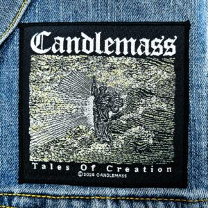 CANDLEMASS...  Official Woven Patch  (doom metal)    Sweden   (2952)