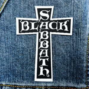 BLACK SABBATH... Official Woven Patch (nwobhm) U.K (2655)