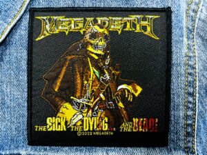 MEGADETH...  Official Woven Patch  (thrash metal)    U.S.A   (3831)