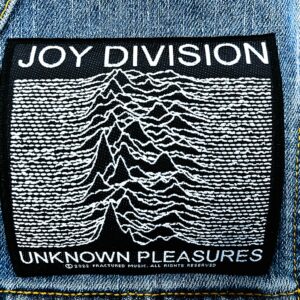 JOY DIVISION...  Official Woven Patch  (new wave)    U.K   (RAZAMATAZ098)