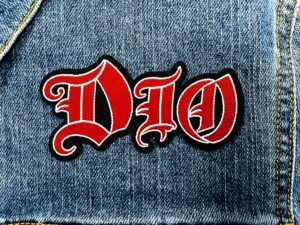 DIO...  Official Woven Patch (heavy metal)    U.S.A   (RAZA004)