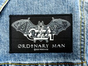 OZZY OSBOURNE...  Official Woven Patch  (heavy metal)    U.K   (2609)