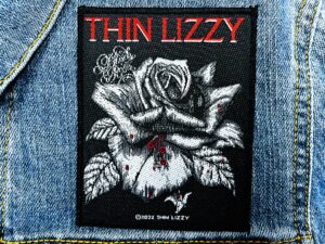 THIN LIZZY...  Official Woven Patch  (classic rock)   Ireland   (1245)