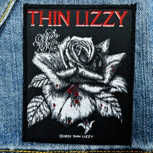 THIN LIZZY...  Official Woven Patch  (classic rock)   Ireland   (1245)