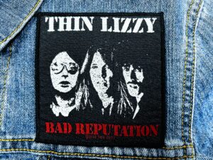 THIN LIZZY...  Official Woven Patch  (classic rock)   Ireland   (582)
