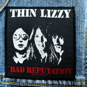 THIN LIZZY...  Official Woven Patch  (classic rock)   Ireland   (582)