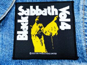 BLACK SABBATH...  Official Woven Patch  (nwobhm)    U.K   (655)
