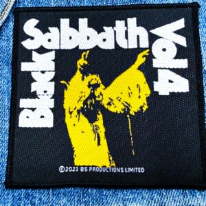 BLACK SABBATH...  Official Woven Patch  (nwobhm)    U.K   (655)