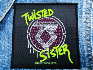 TWISTED SISTER...  Official Woven Patch  (heavy metal)    U.S.A   (RAZA013)