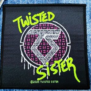 TWISTED SISTER... Official Woven Patch (heavy metal) U.S.A (RAZA013)