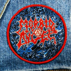 MORBID ANGEL...  Woven Patch  (death black)    U.S.A   (JUL06)