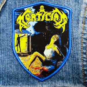 MORTICIAN...  Woven Patch  (brutal death)    U.S.A   (4086)