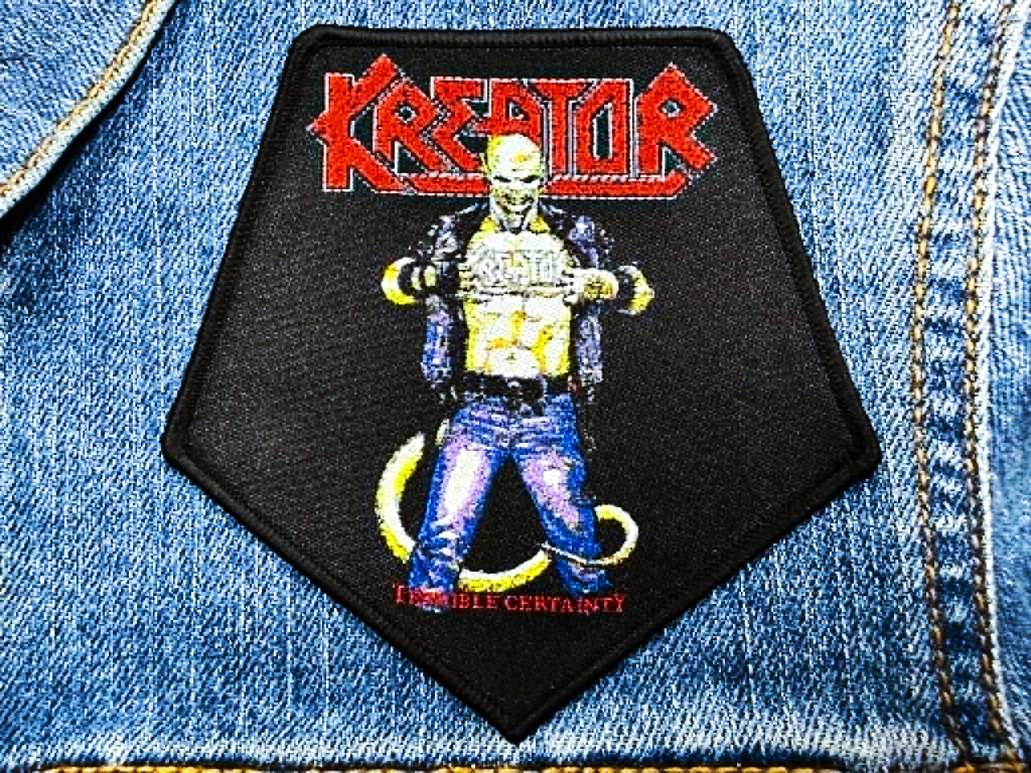 KREATOR... Woven Patch (thrash metal) Germany (JUL26)