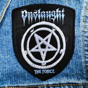 ONSLAUGHT...  Woven Patch  (thrash metal)   U.K  (JUL22)