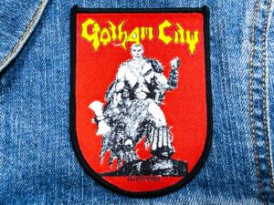 GOTHAM CITY...  Woven Patch  (heavy metal)   Sweden  (JUL24)
