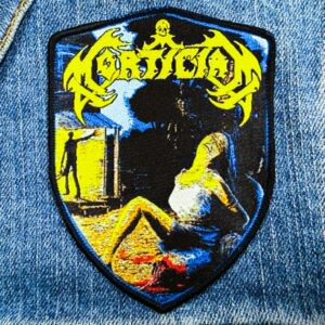 MORTICIAN...  Woven Patch  (brutal death)    U.S.A   (JUL08)