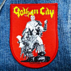 GOTHAM CITY...  Woven Patch  (heavy metal)   Sweden  (JUL07)