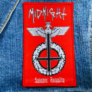 MIDNUGHT...  Woven Patch  (black n roll)   U.S.A   (JUL09)