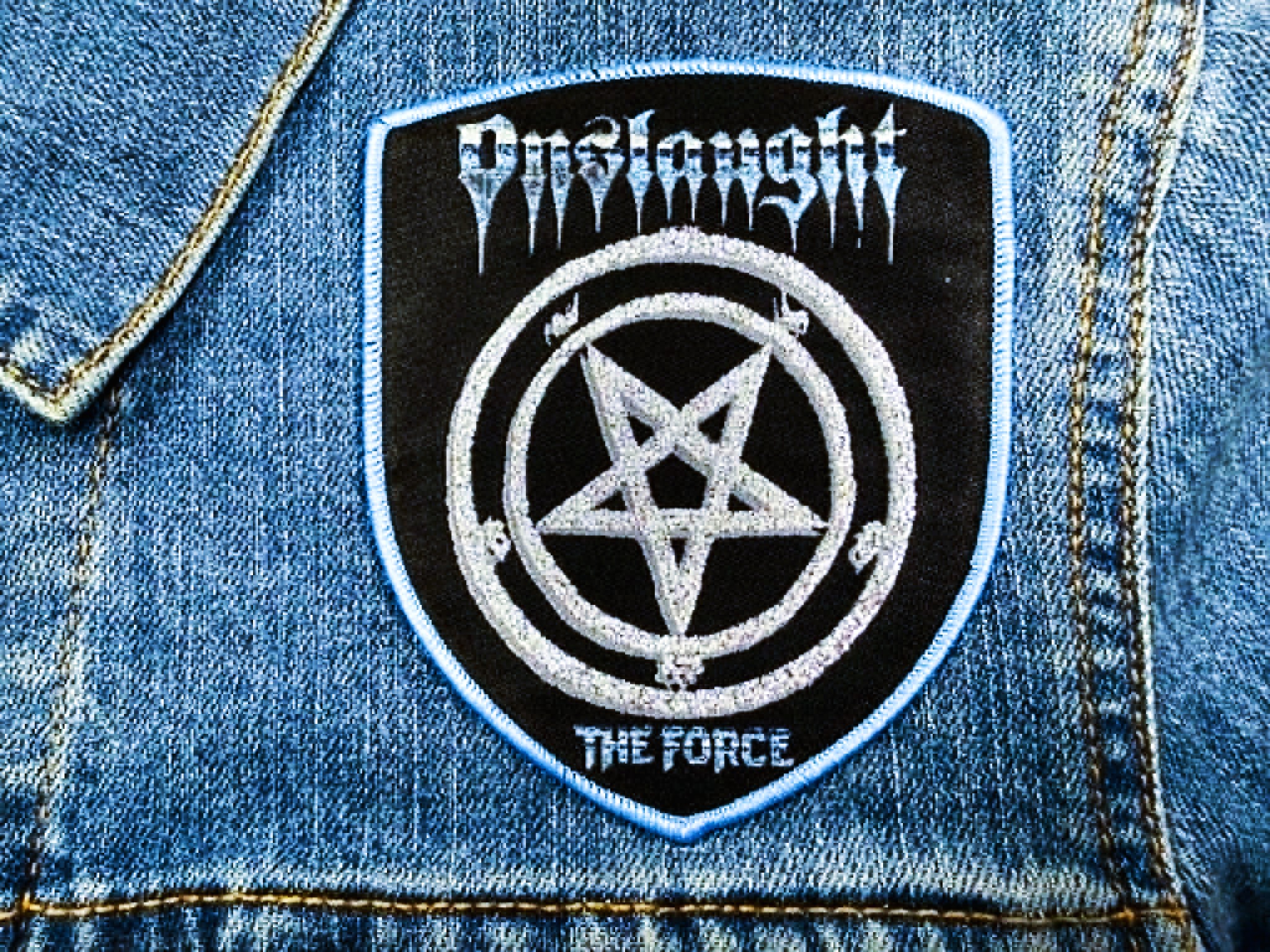 ONSLAUGHT... Woven Patch (thrash metal) U.K (JUL05)