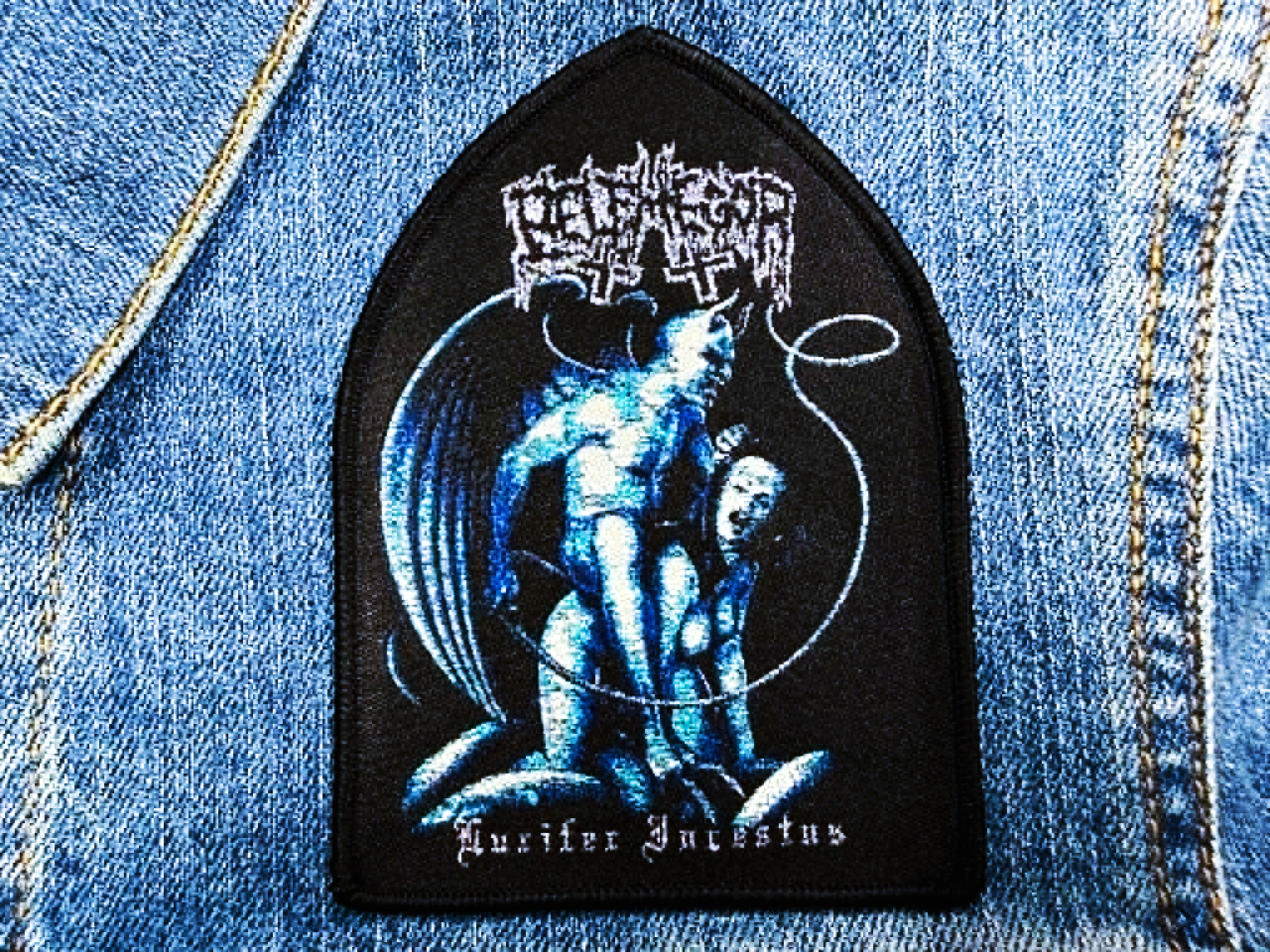 BELPHEGOR... Woven Patch (black death) Austria (JUL29)