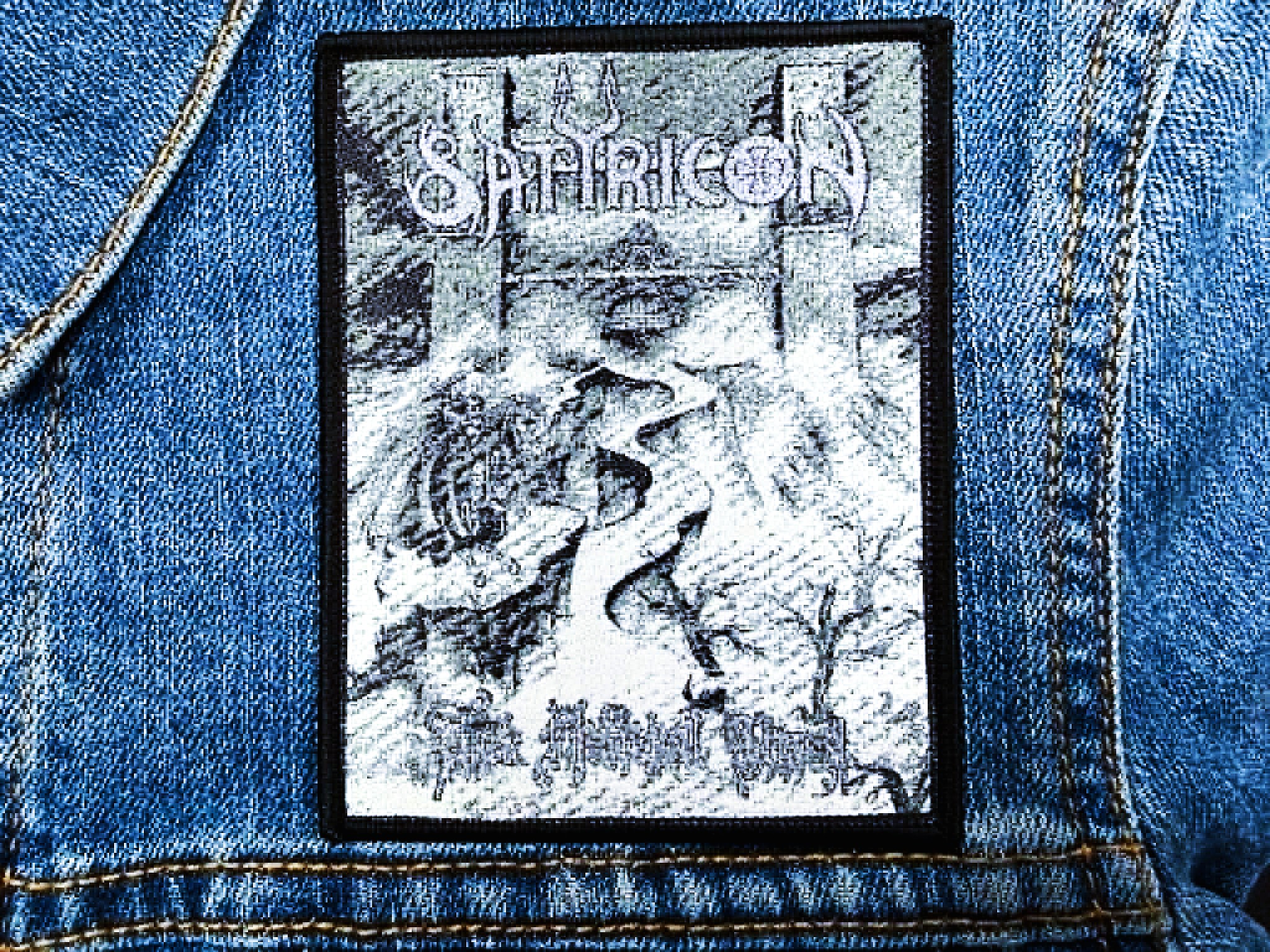 SATYRICON... Woven Patch (black metal) Norway (JUL16)