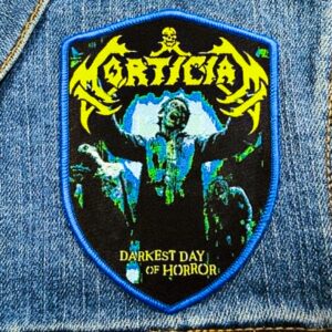 MORTICIAN...  Woven Patch  (brutal death)    U.S.A   (JUL33)