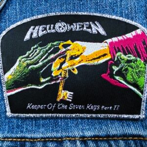 HELLOWEEN...  Woven Patch  (heavy metal)    Germany   (JUL18)