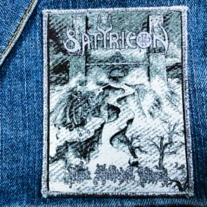 SATYRICON... Woven Patch (black metal) Norway (JUL31)