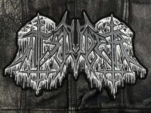 TSJUDER... Embroidered Backpatch   (black metal)   Norway  140