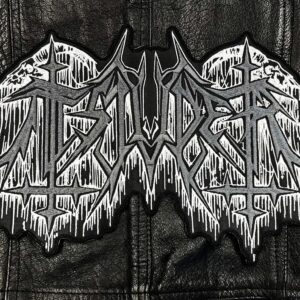 TSJUDER... Embroidered Backpatch (black metal) Norway 140