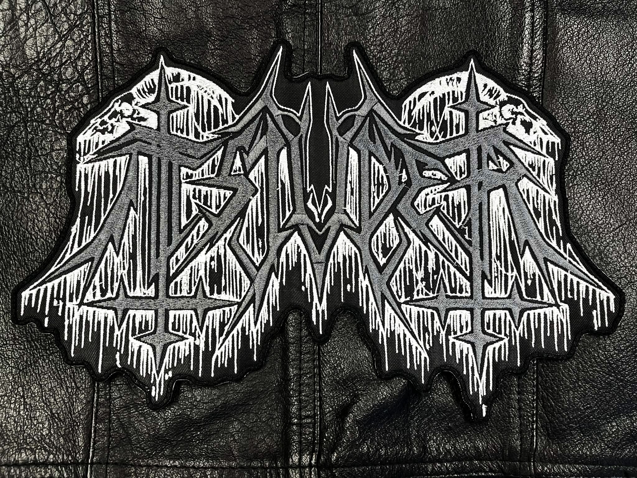 TSJUDER... Embroidered Backpatch (black metal) Norway 140