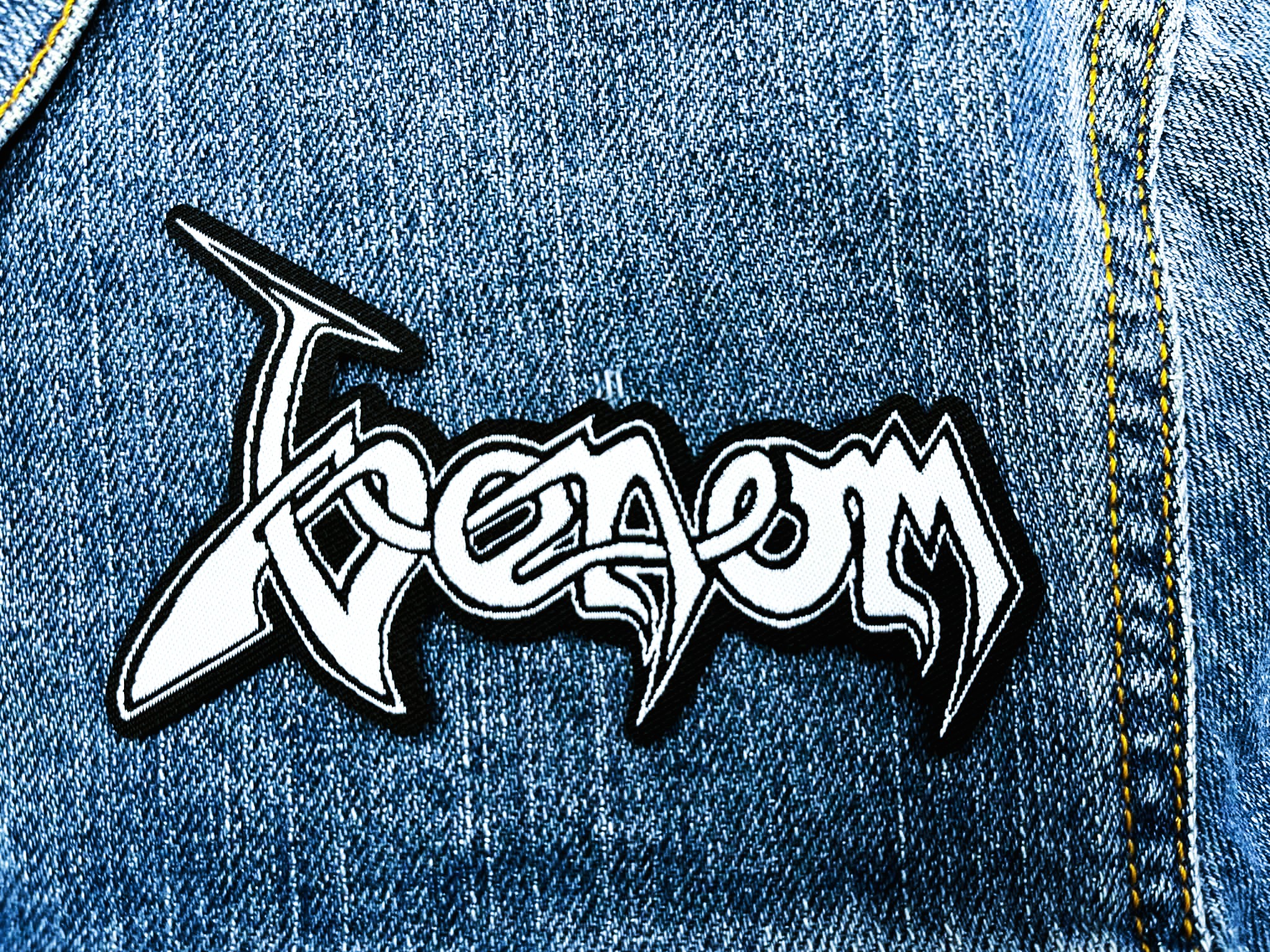 VENOM... Official Woven Patch (nwobhm) U.K (2352)