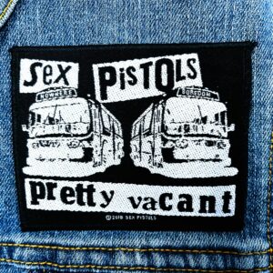SEX PISTOLS...  Official Woven Patch  (punk rock)    U.K   (RAZA23)