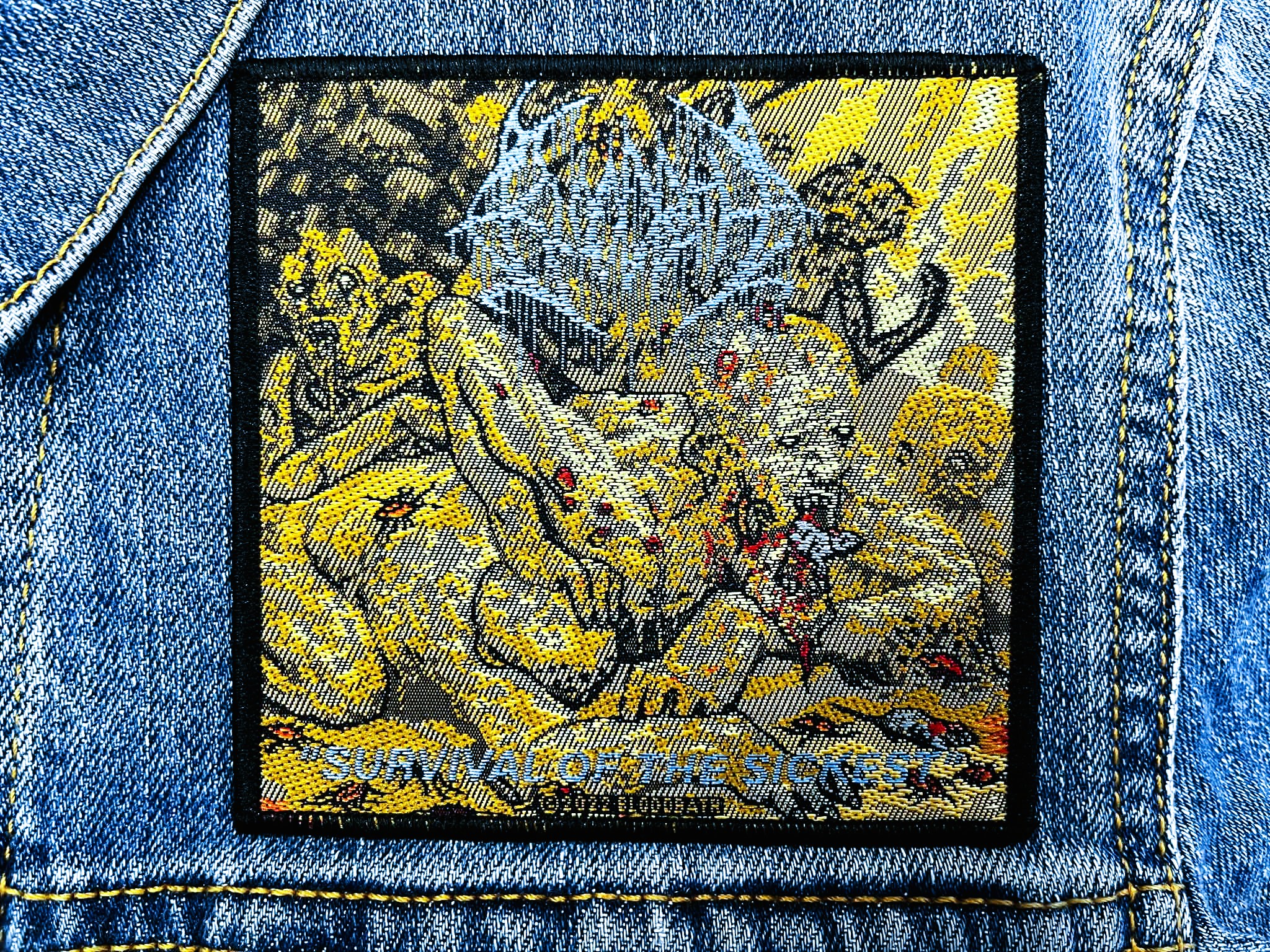 BLOODBATH... Official Woven Patch (death metal) Sweden (RAZA30)