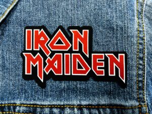 IRON MAIDEN...  Official Woven Patch  (nwobhm)   (RAZA35)