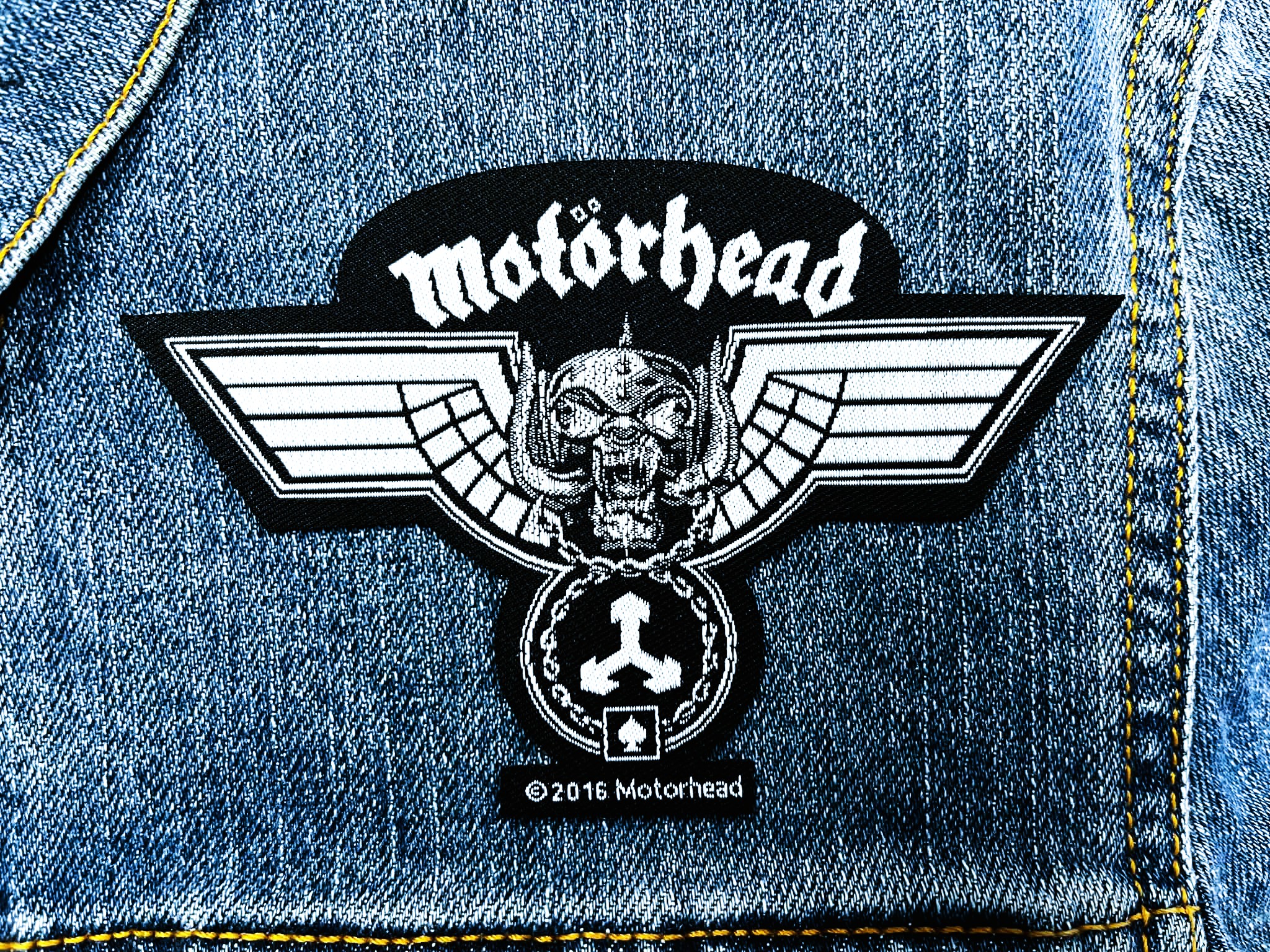 MOTORHEAD... Official Woven Patch (nwobhm) U.K (RAZA37)