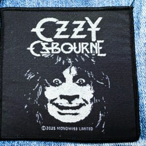 OZZY OSBOURNE... Official Woven Patch (heavy metal) U.K (RAZA38)