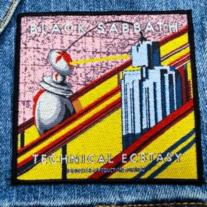 BLACK SABBATH... Official Woven Patch (nwobhm) U.K (3378)