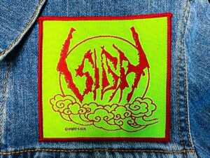 SIGH...  Official Woven Patch (black metal)    Japan   (RAZA32)