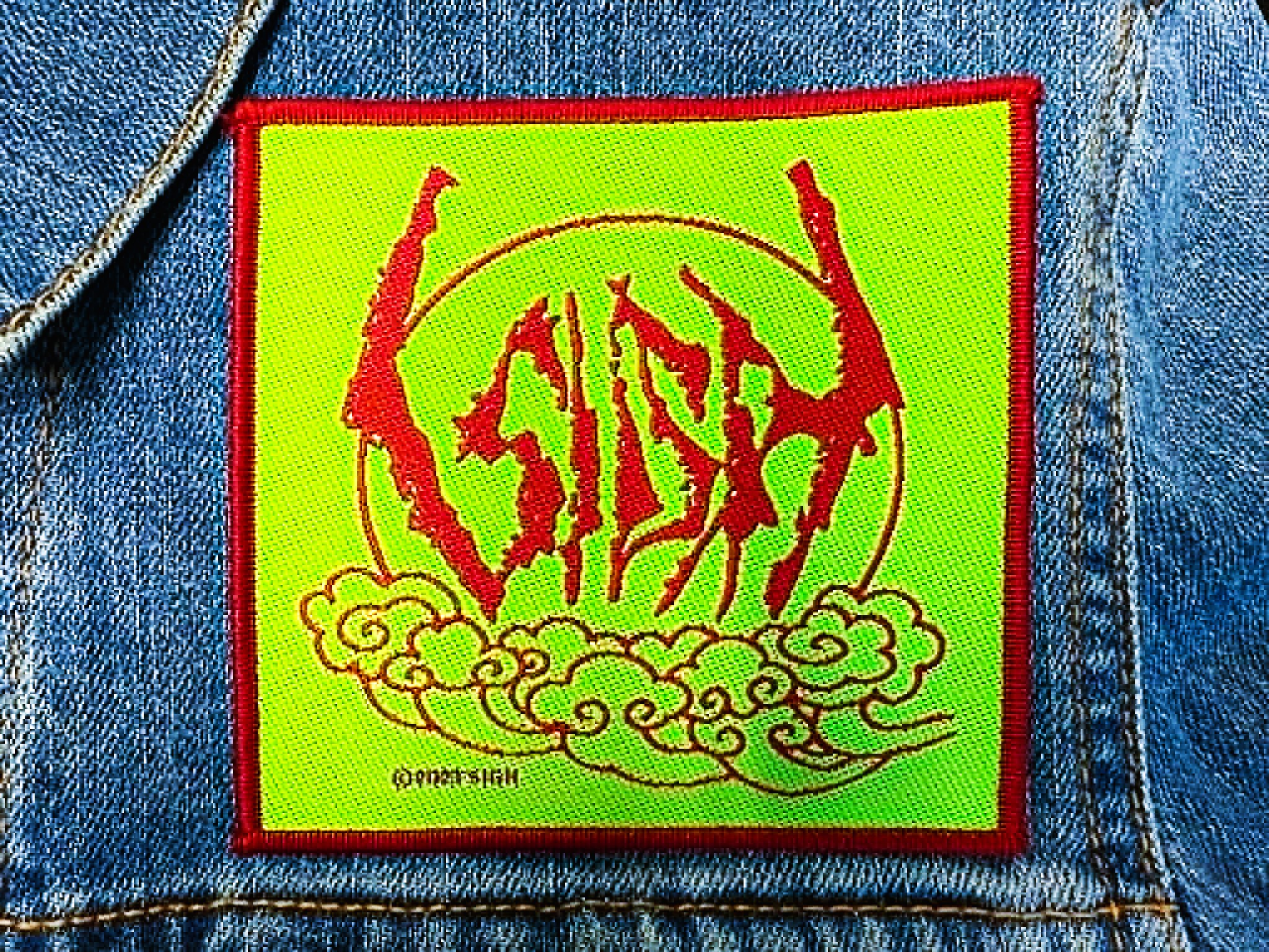 SIGH... Official Woven Patch (black metal) Japan (RAZA32)