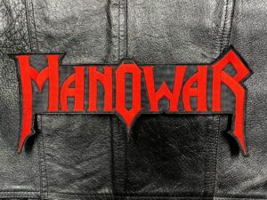 MANOWAR... Embroidered Backpatch   (heavy metal)   U.S.A   409