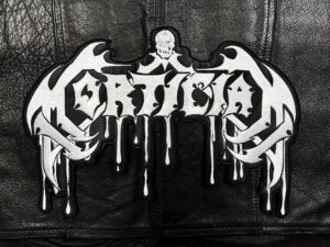 MORTICIAN... Embroidered Backpatch   (brutal death)   U.S.A   177
