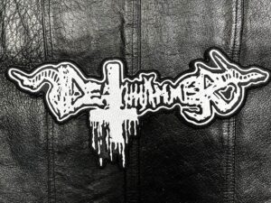 DEATHHAMMER... Embroidered Backpatch   (black thrash)   Norway   447