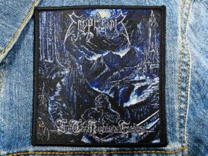 EMPEROR...  Woven Patch  (black metal)    Norway  (2447)