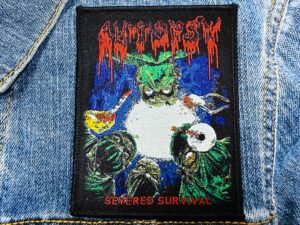 AUTOPSY...  Woven Patch  (doom death)    U.S.A   (3695)