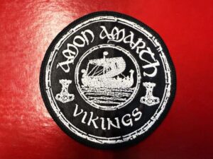 AMON AMARTH...   Embroidered Patch   (viking metal)   Sweden   1893*