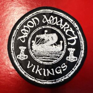 AMON AMARTH...   Embroidered Patch   (viking metal)   Sweden   1893*