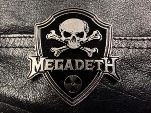 MEGADETH...  Metal  Pin / Badge  (thrash metal)   U.S.A    029