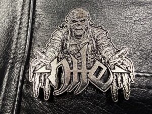NILE...  Metal  Pin / Badge  (death metal)     U.S.A   244