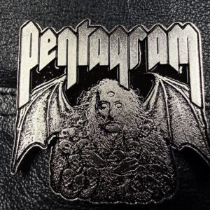 PENTAGRAM... Metal Pin / Badge (doom metal) U.S.A 056
